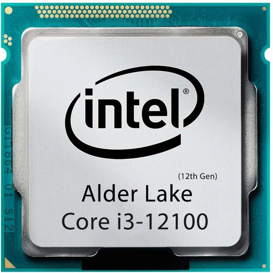 cpu i3 12100 نو new try