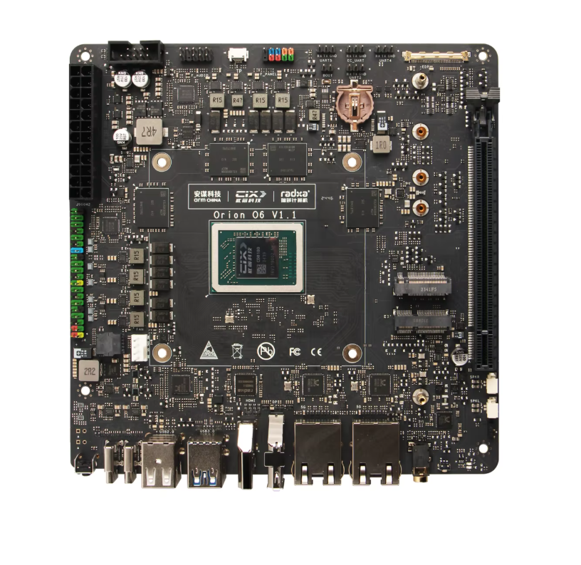 برد توسعه Radxa Orion O6N 32GB