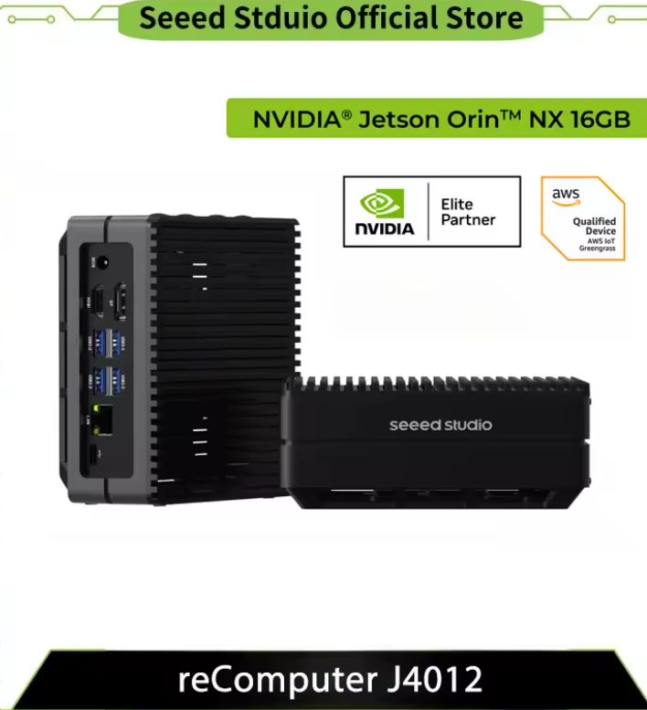 reComputer J4012 Edge AI Computer Device with NVIDIA Jetson Orin NX 16GB